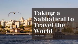 Dabie Tsai sabbatical travel